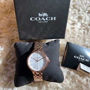 Coach Josie Watch, 34mm Carnation Gold
